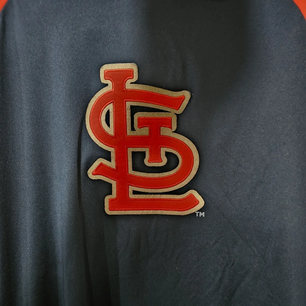 Cardinals Red‎ and Blue Lightweight Hoodie Size XL